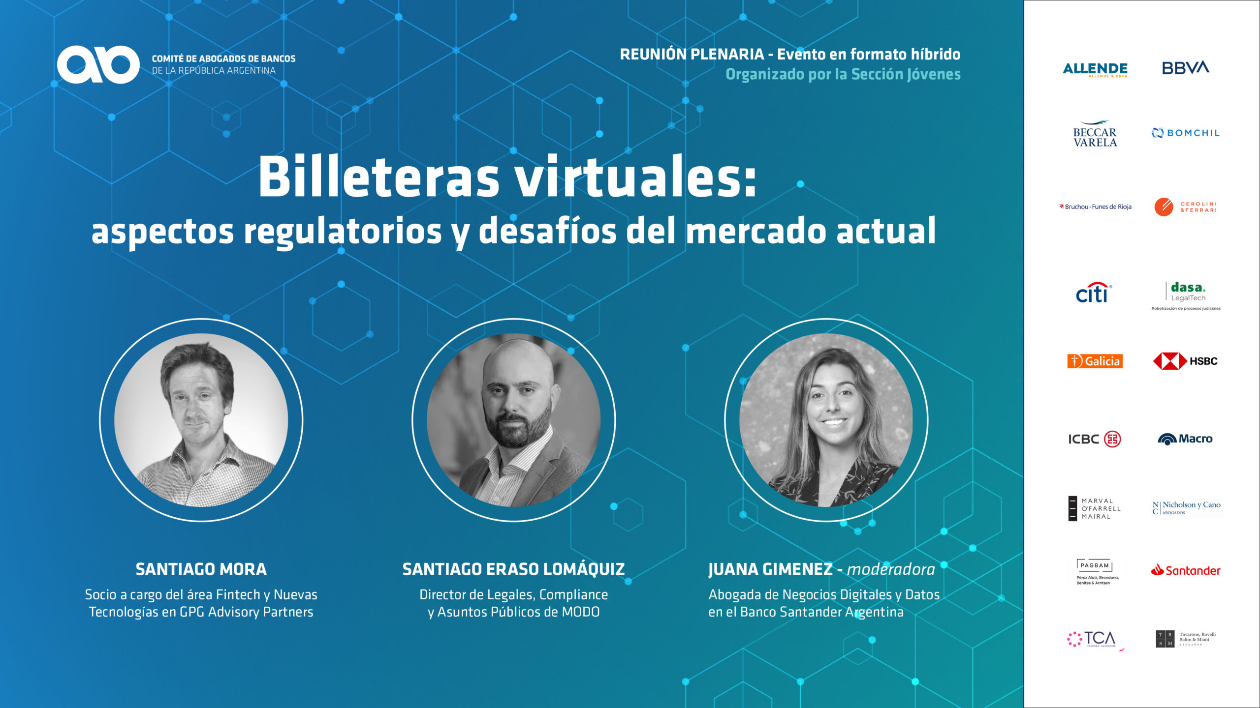 Reunión Plenaria: Billeteras virtuales